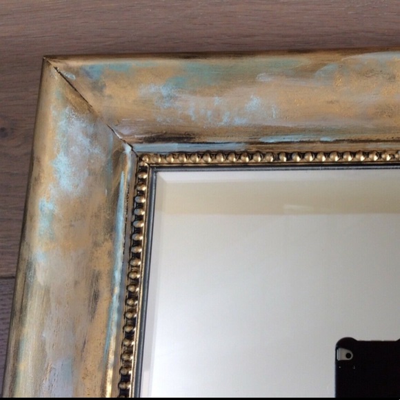 NWOT Wall Mirror 14”-14” antique style - Picture 8 of 9